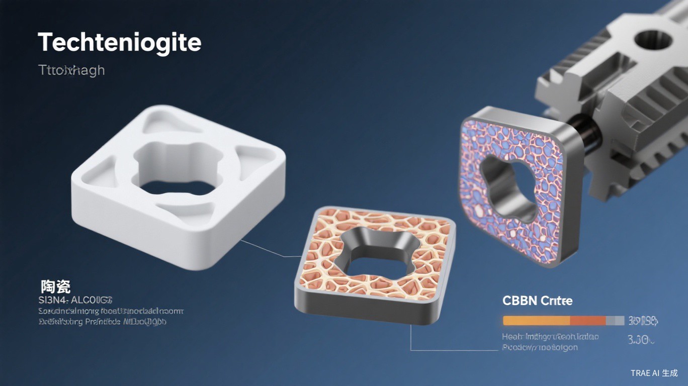 陶瓷刀具与CBN刀具在难加工材料中的应用